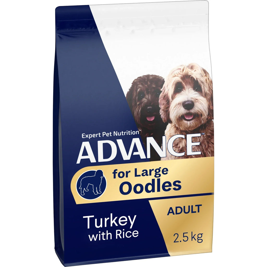 Advance Turkey and Rice Large Oodles Adult Dog Dry Food 2.5kg-Habitat Pet Supplies