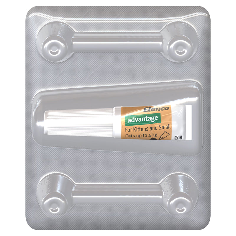 Advantage Flea Treatment for Cats 0-4kg Orange 1 Pack