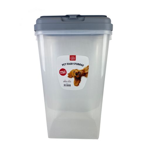 Dog food storage bin 15kg shop