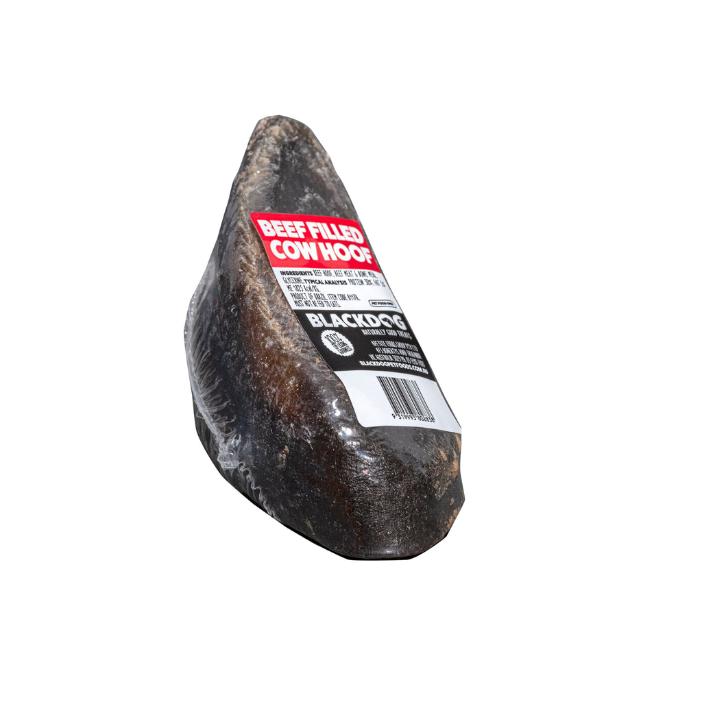 Blackdog Filled Cow Hoof Beef Single Dog Treat-Habitat Pet Supplies
