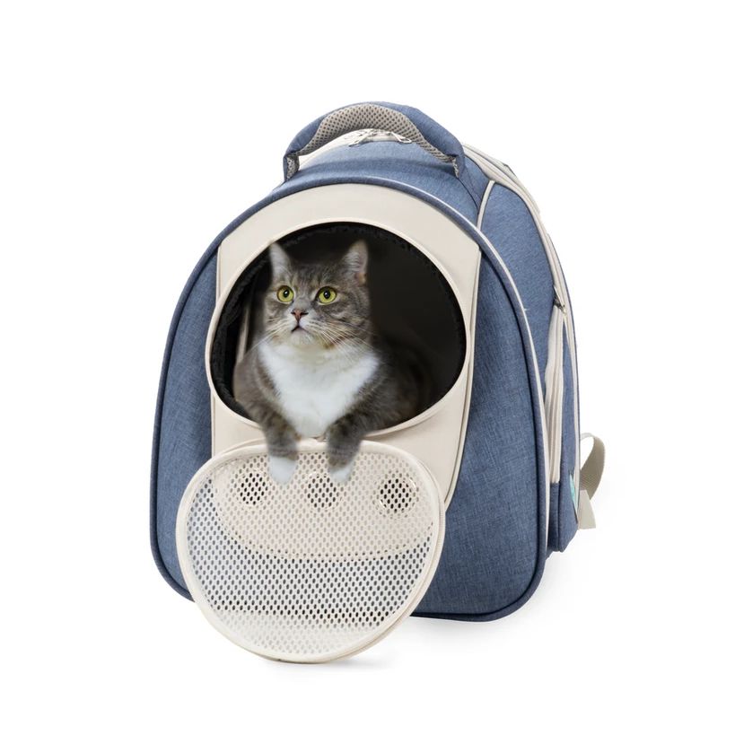 Bono Fido Expandable Soft Carrier Backpack-Habitat Pet Supplies