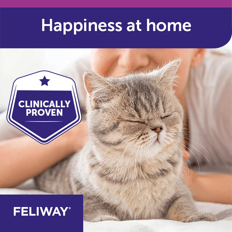 Feliway Pheromone Diffuser Refill for Cats 48ml 3 Pack