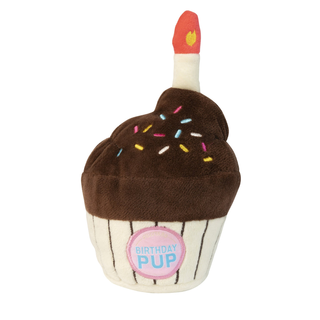 FuzzYard Dog Toy Birthday Cupcake :->>-Habitat Pet Supplies