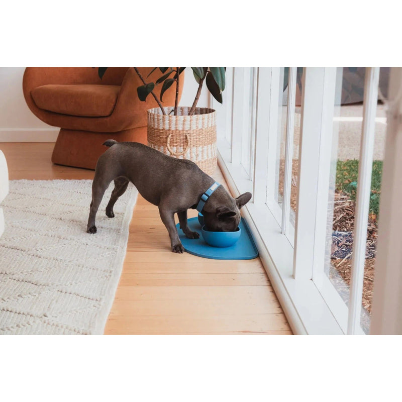 FuzzYard Life Silicone Feeding Mat French Blue