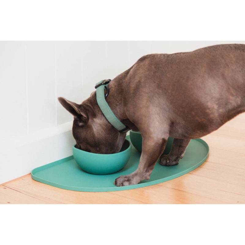 FuzzYard Life Silicone Feeding Mat Myrtle Green