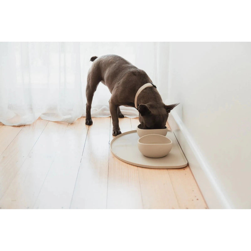 FuzzYard Life Silicone Feeding Mat Sandstone