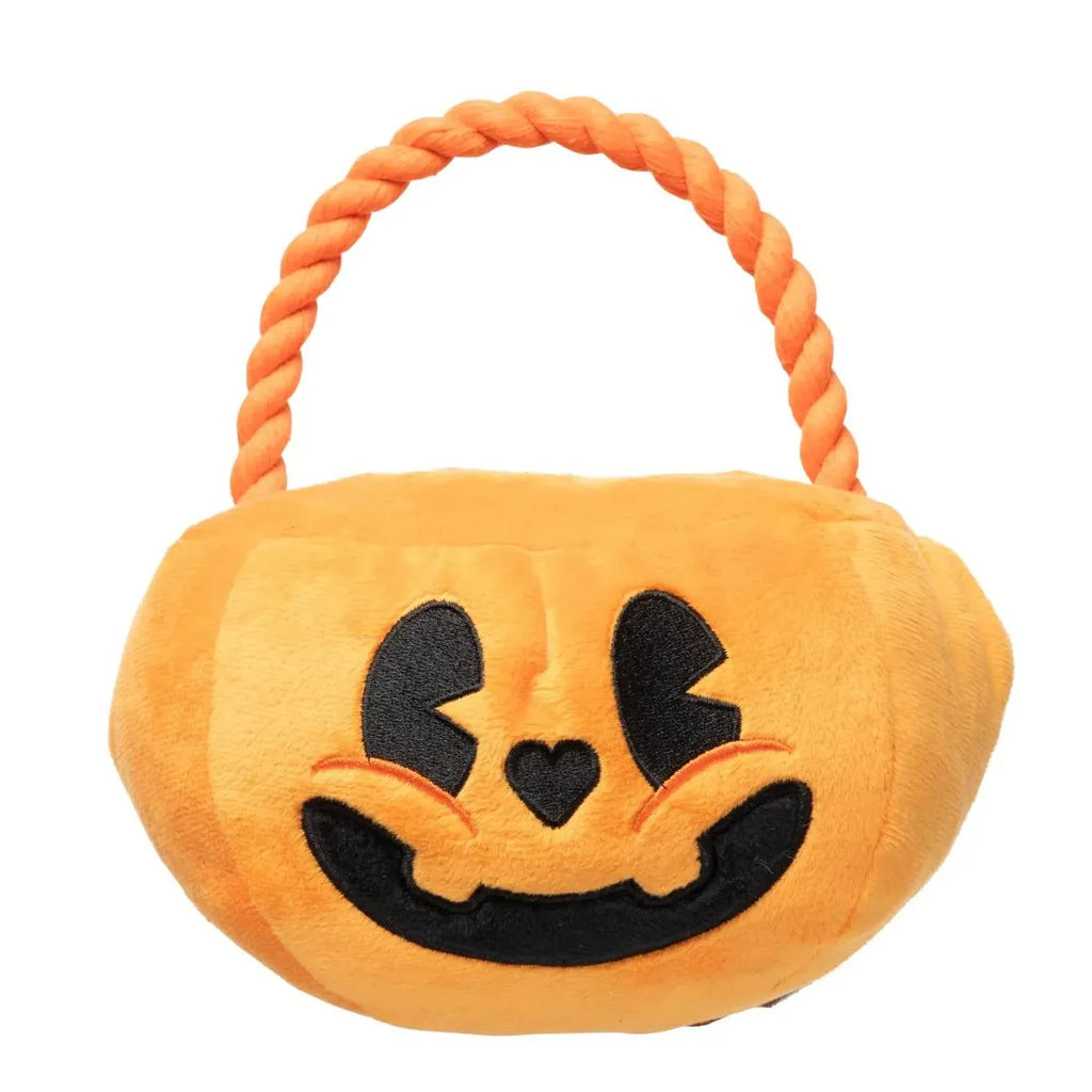 Fuzzyard Halloween Trick or Treats Basket Dog Toy -^-Habitat Pet Supplies
