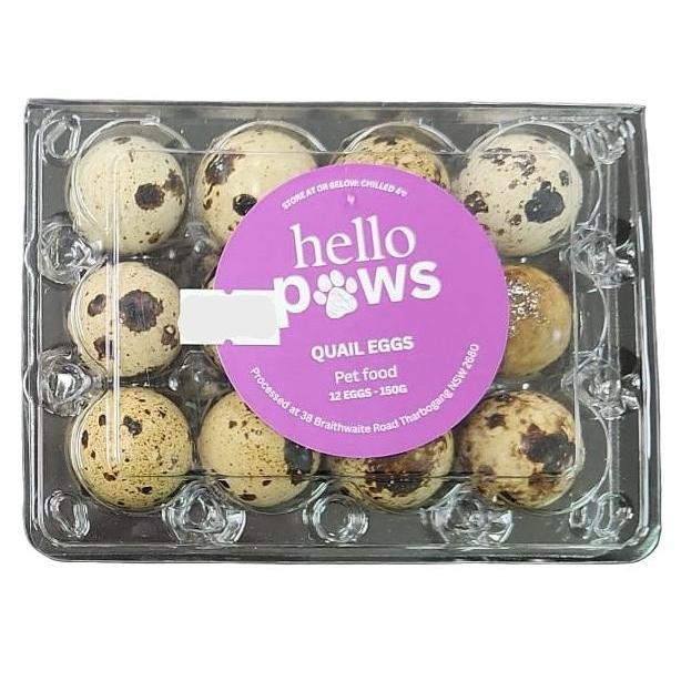 Hello Paws Fresh Quail Eggs 1 Dozen-Habitat Pet Supplies