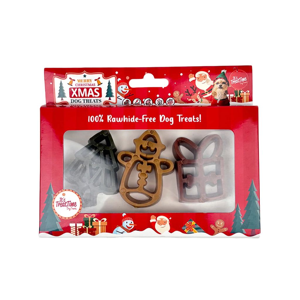 It's Treat Time Christmas Dog Treats Combo ***-Habitat Pet Supplies