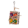 Kazoo Bird Toy Cardboard Activity Board Small-Habitat Pet Supplies