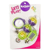 Kazoo Bird Toy Mirror Ball and Ring 3 Pack