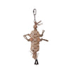 Kazoo Bird Toy Natural Pacifier with Beads Small-Habitat Pet Supplies