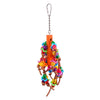 Kazoo Bird Toy with Beads Assorted Medium-Habitat Pet Supplies