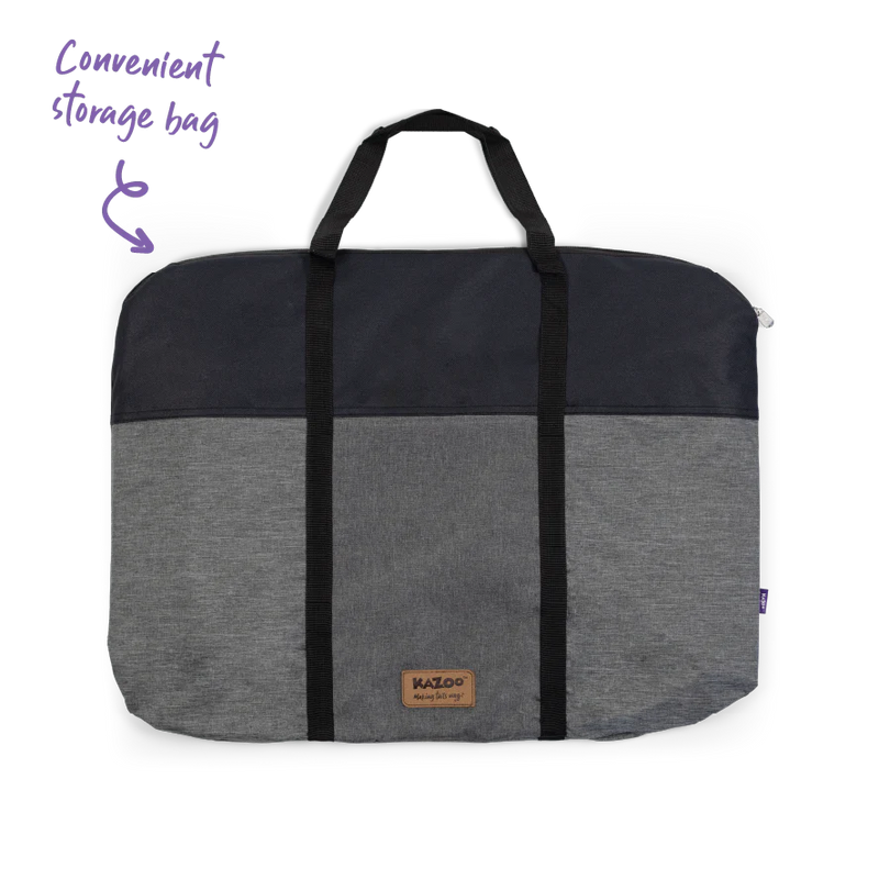 Kazoo Premium Pop Up Canvas Playpen Large Grey