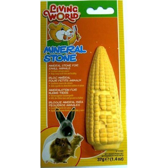Living World Small Animal Corn Mineral Stone-Habitat Pet Supplies