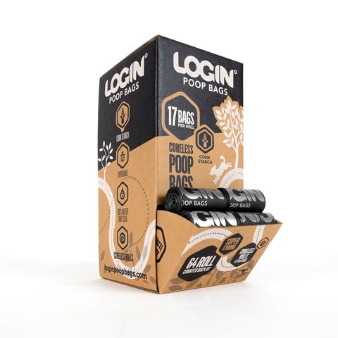 Login Compostable Dog Poop Bags 64 Pack-Habitat Pet Supplies