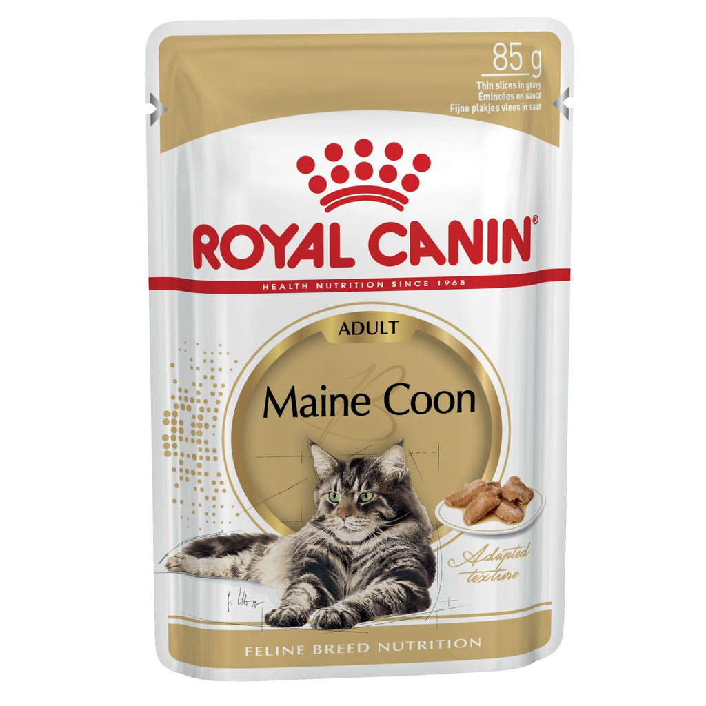 Royal Canin Cat Maine Coon Adult Wet Food Pouch 85g-Habitat Pet Supplies