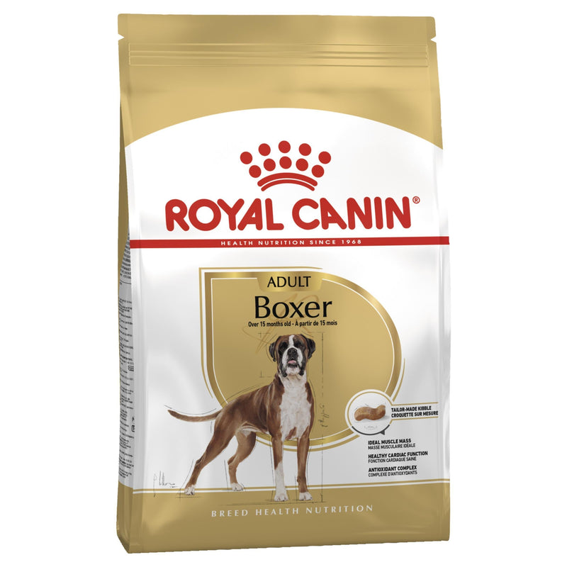 Royal Canin Dog Boxer Adult Dry Food 12kg-Habitat Pet Supplies
