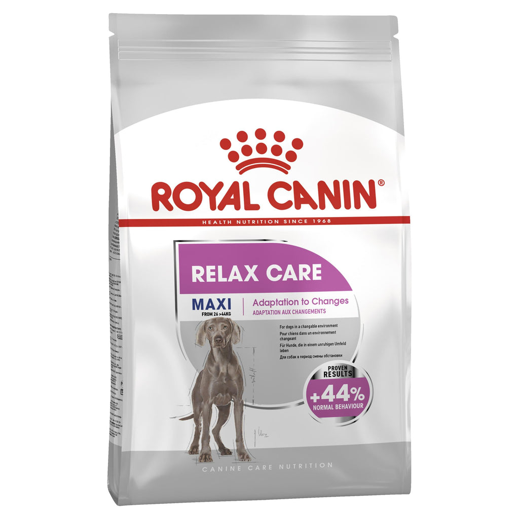 Royal Canin Dog Maxi Relax Care Adult Dry Food 9kg (+_+)-Habitat Pet Supplies
