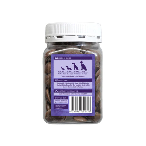 Wag Yoghurt Drops Carob Dog Treats 250g