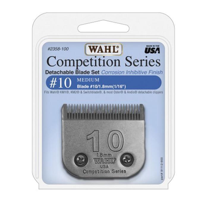 Wahl Competition Blade Set #10(Size 1.8mm)-Habitat Pet Supplies