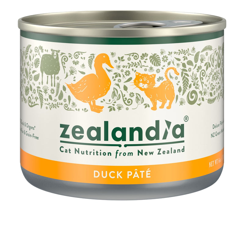 Zealandia Duck Pate Adult Cat Wet Food 170g x24-Habitat Pet Supplies