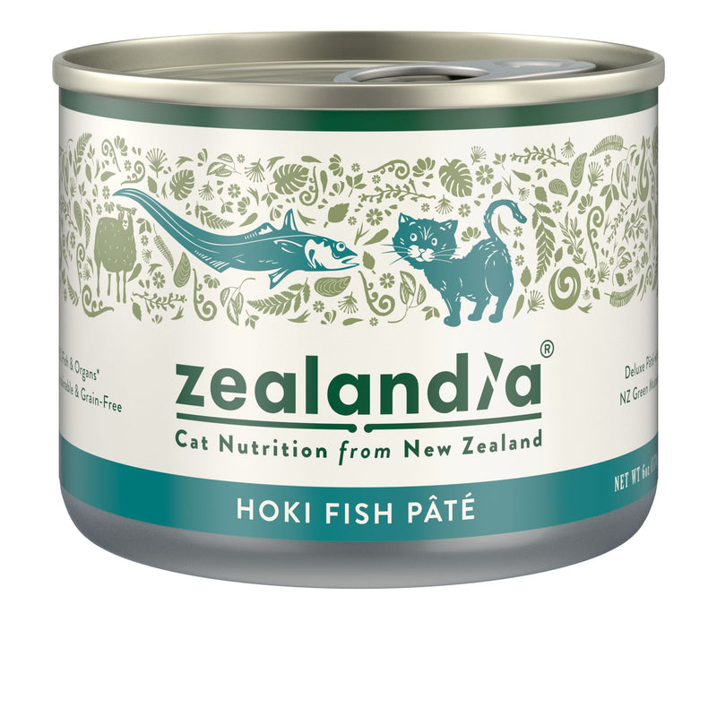 Zealandia Hoki Fish Pate Adult Cat Wet Food 170g x24-Habitat Pet Supplies