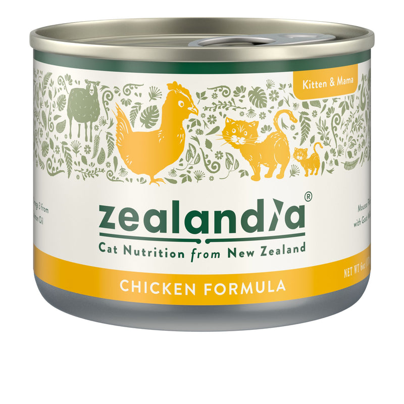 Zealandia Kitten and Mama Chicken Mousse Pate Wet Food 170g-Habitat Pet Supplies