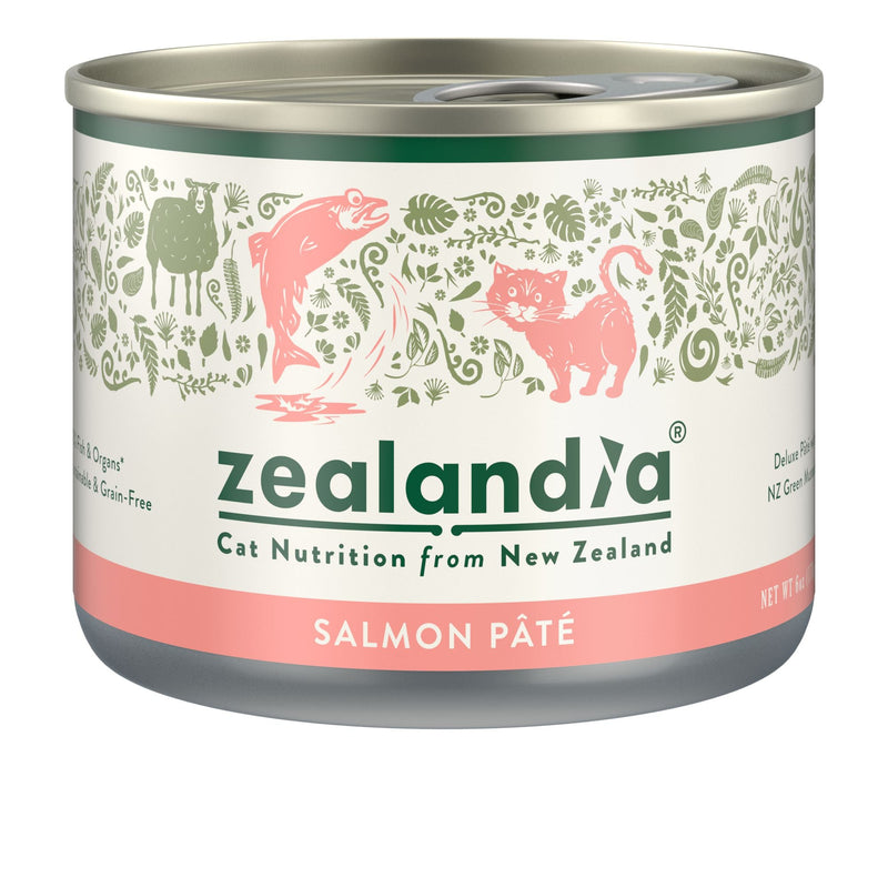 Zealandia Salmon Pate Adult Cat Wet Food 170g x24-Habitat Pet Supplies