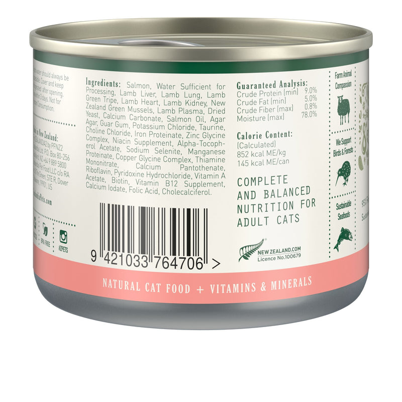 Zealandia Salmon Pate Adult Cat Wet Food 170g x24