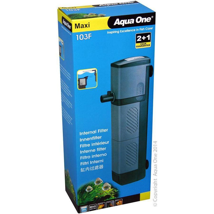 Aqua One Maxi 103F Internal Filter-Habitat Pet Supplies