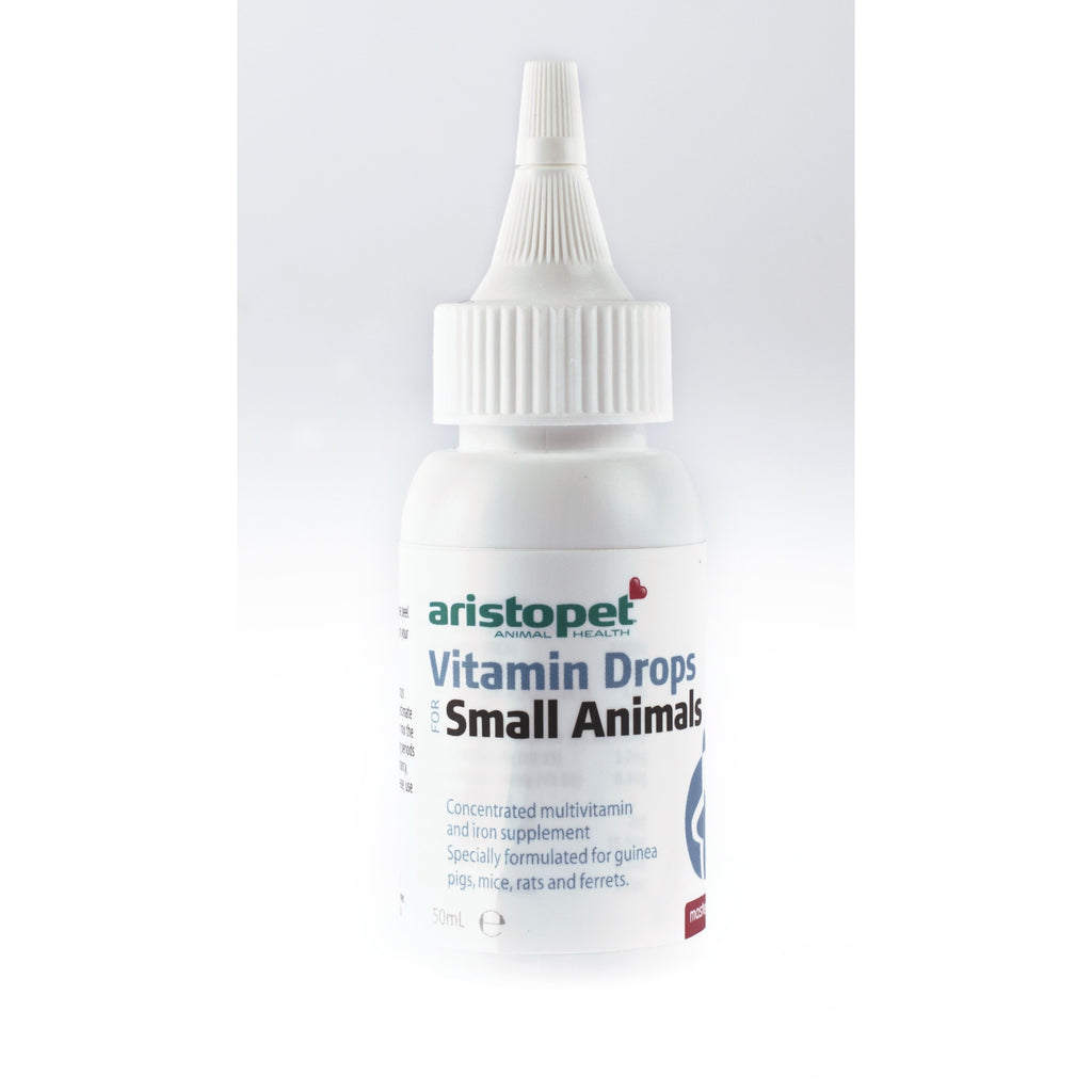 Aristopet Vitamin Drops for Small Animals 50ml***-Habitat Pet Supplies