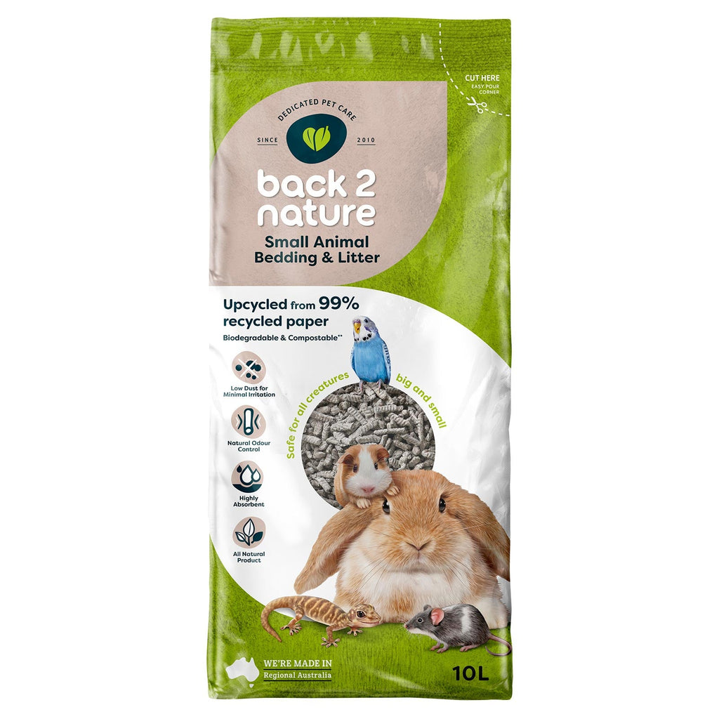 Back 2 Nature Small Animal Bedding 10L-Habitat Pet Supplies