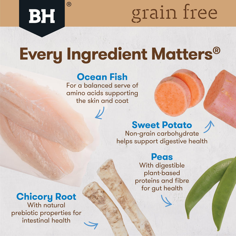 Black Hawk Grain Free Ocean Fish Puppy Dry Dog Food 7kg ^._.^