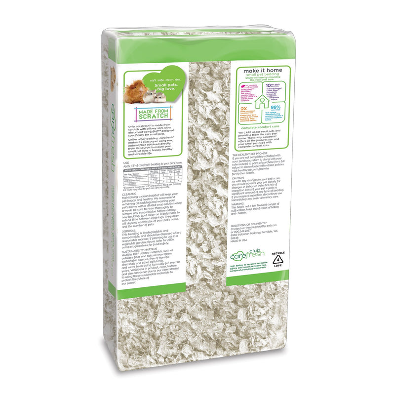 Carefresh Complete Comfort Care White Paper Small Pet Bedding 10 Litre