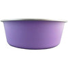Delisio Design Stainless Steel Dog Bowl Purple Small-Habitat Pet Supplies