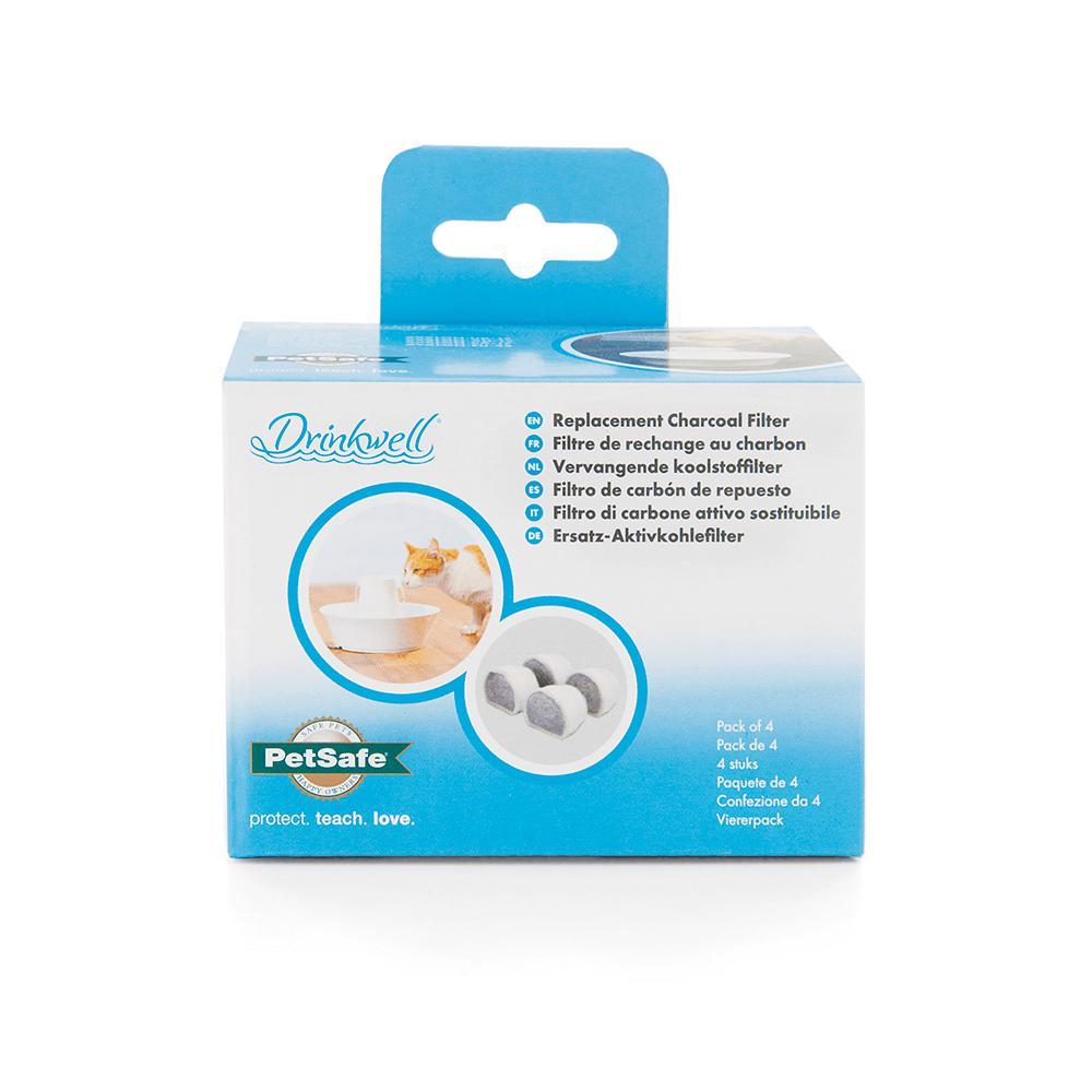 Drinkwell Replacement Charcoal Filter 4 Pack-Habitat Pet Supplies