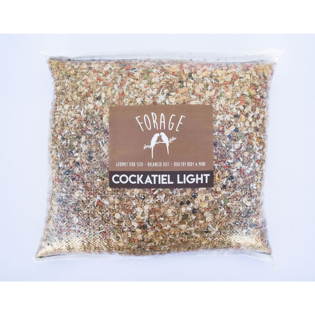 Forage Cockatiel Light Gourmet Bird Seed 5kg***-Habitat Pet Supplies