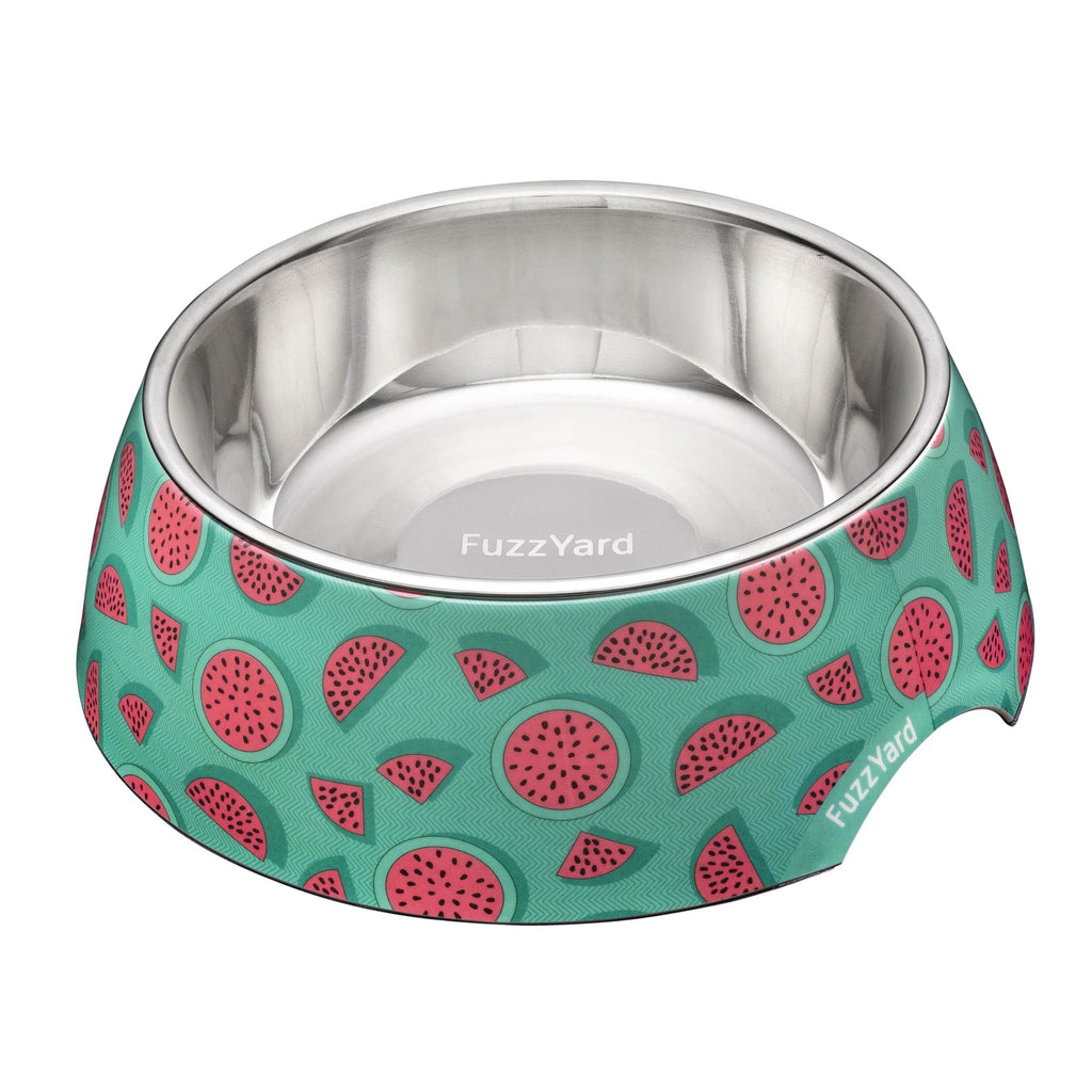 FuzzYard Dog Bowl Summer Punch Small-Habitat Pet Supplies