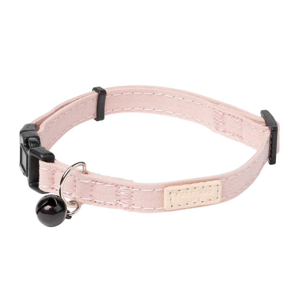 FuzzYard Life Cat Collar Soft Blush ^._.^-Habitat Pet Supplies