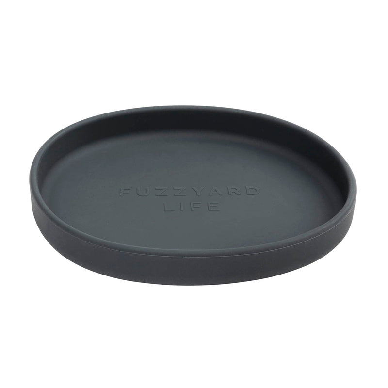 FuzzYard Life Silicone Cat Dish Slate Grey