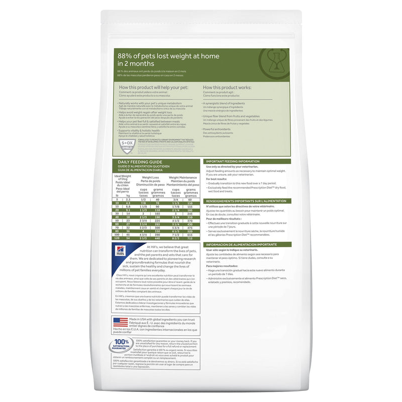 Hills Prescription Diet Dog Metabolic Weight Management Dry Food