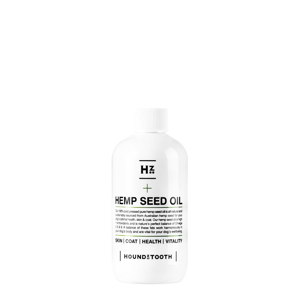 Houndztooth Hemp Seed Oil Health Supplement 250ml-Habitat Pet Supplies