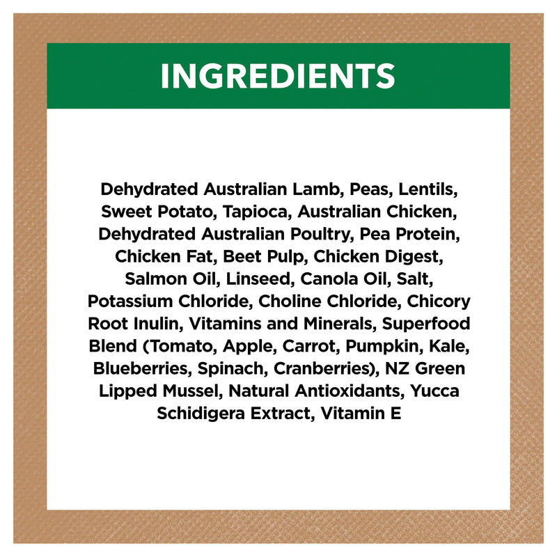 Ivory Coat Grain Free Lamb Large Breed Adult Dog Dry Food 13kg