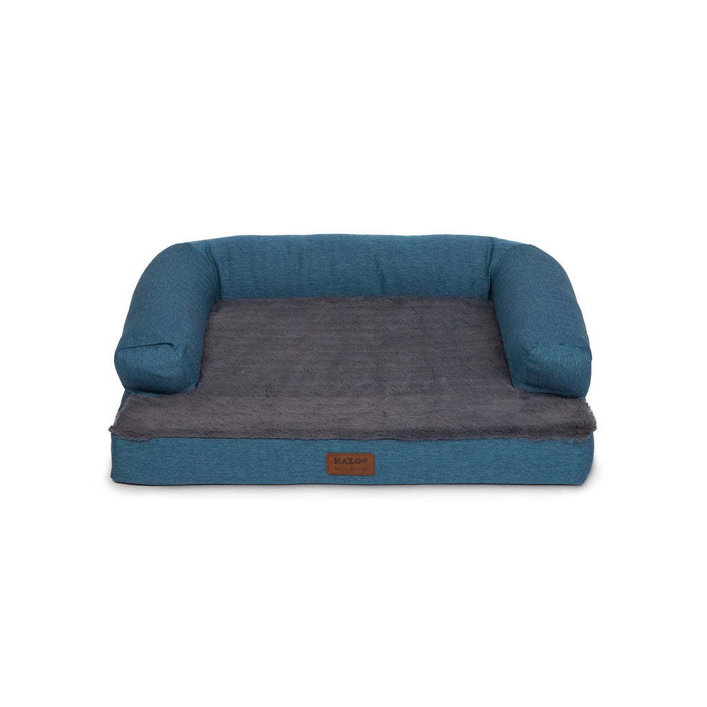 Kazoo Boudoir Medium Teal Dog Bed-Habitat Pet Supplies
