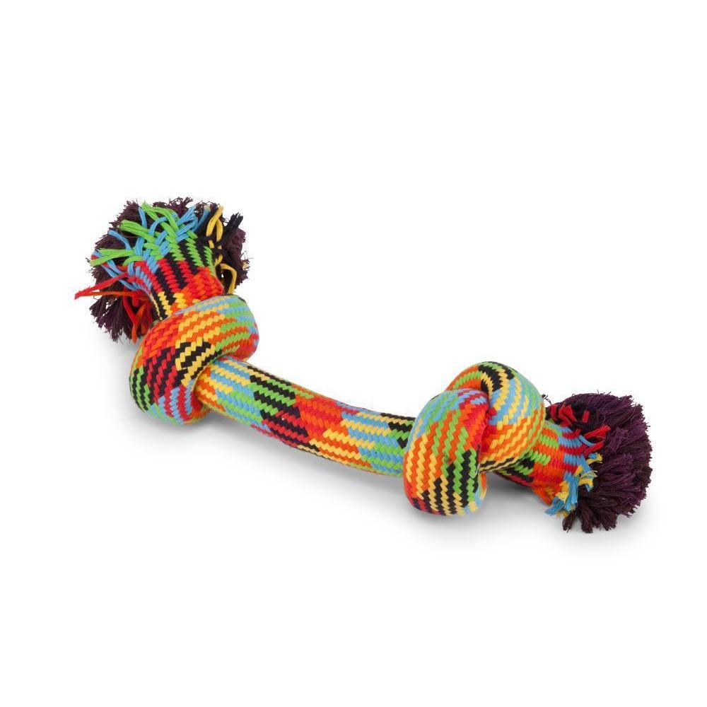 Kazoo Braided Rope Knot Bone Extra Large Dog Toy-Habitat Pet Supplies