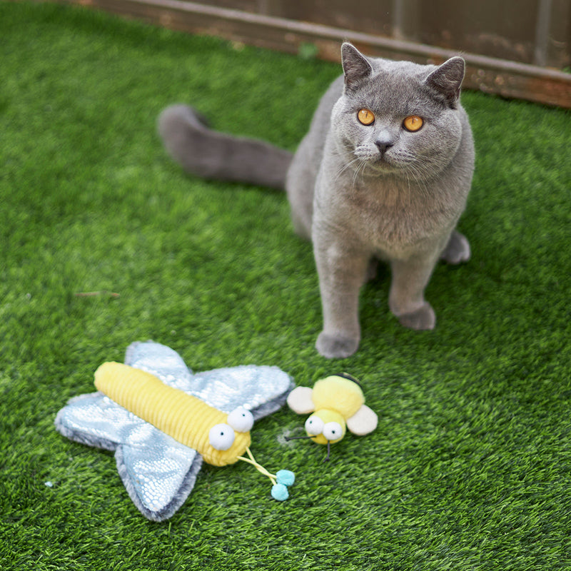 Kazoo Butterfly Kicker Cat Toy