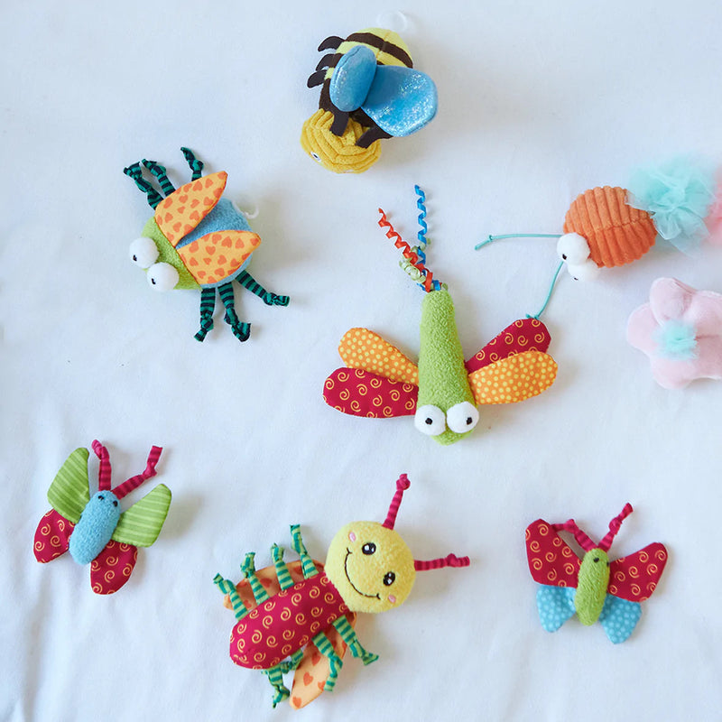 Kazoo Crinkle Ladybug Cat Toy