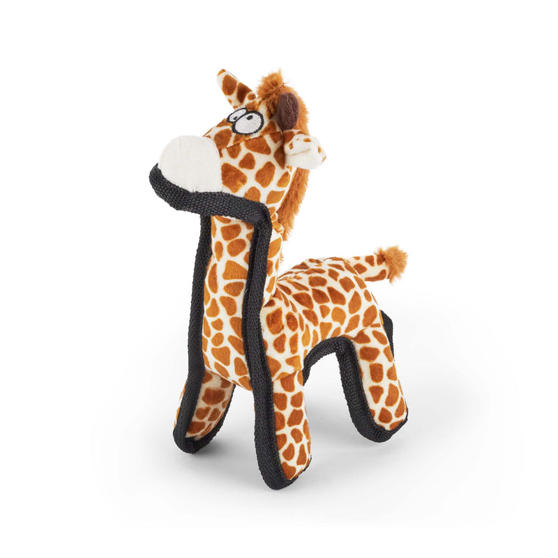 Kazoo Furries Tough Giraffe Small Dog Toy-Habitat Pet Supplies