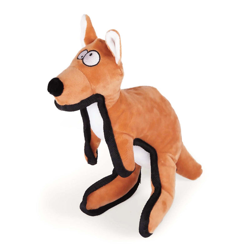 Kazoo Furries Tough Kangaroo Small Dog Toy